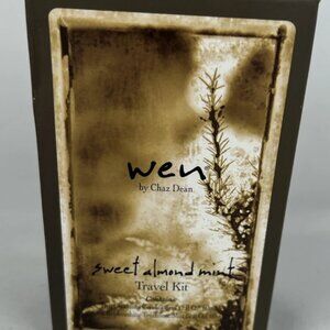Wen Chaz Dean Sweet Almond Mint Travel Kit Set Of 3 Sealed Conditioner & Mist
